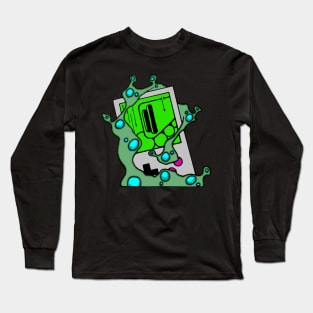 G-LCD & Dugg the Skull Take On The Virus! Long Sleeve T-Shirt